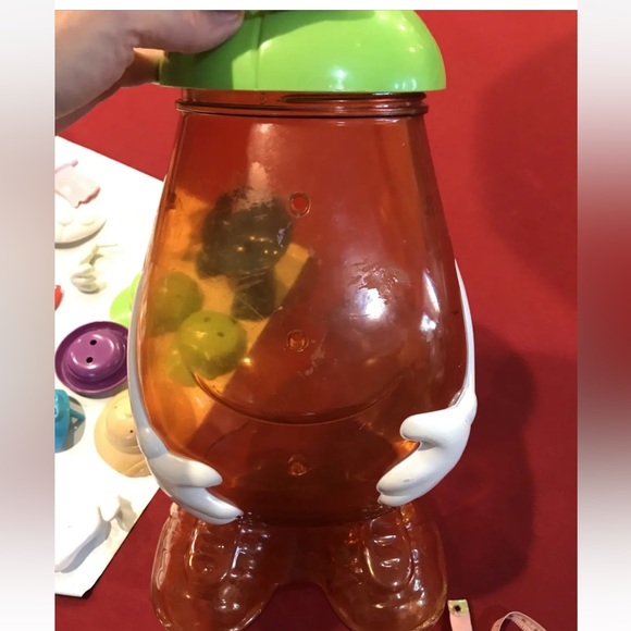 Mr. Potato Head hasbro vintage Large 14" Container, 31 Bodies Arms Legs Face LOT - Picture 8 of 11